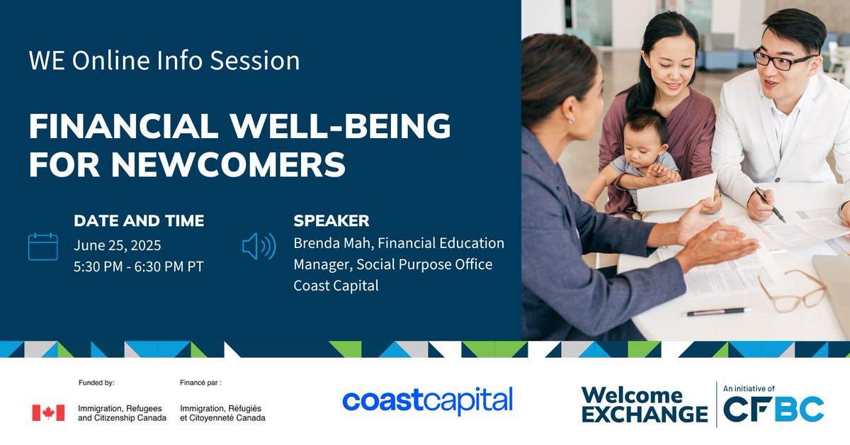 SMWTCS (@smwtcs) on Twitter photo .<a href="/CFOFBC/">Construction Foundation of BC</a> is offering a free financial literacy session for newcomers, focusing on credit building, money management, and planning for a stable future in Canada. facebook.com/events/6274633… .<a href="/CFOFBC/">Construction Foundation of BC</a> is offering a free financial literacy session for newcomers, focusing on credit building, money management, and planning for a stable future in Canada. facebook.com/events/6274633…
