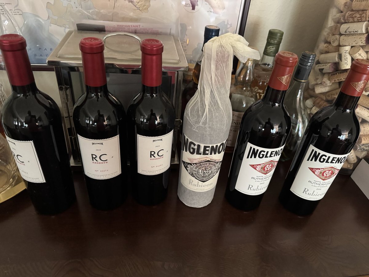 Do you Rubicon?
The Inglenook shipment came in impeccably packed.