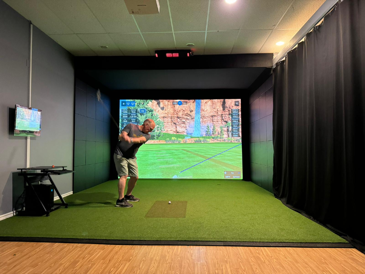 Want more than a SIG Enclosure? We have a professional team of designers who can custom design the golf simulator of your dreams! Reach out today for a quote 🔗: tinyurl.com/3tefz2t8