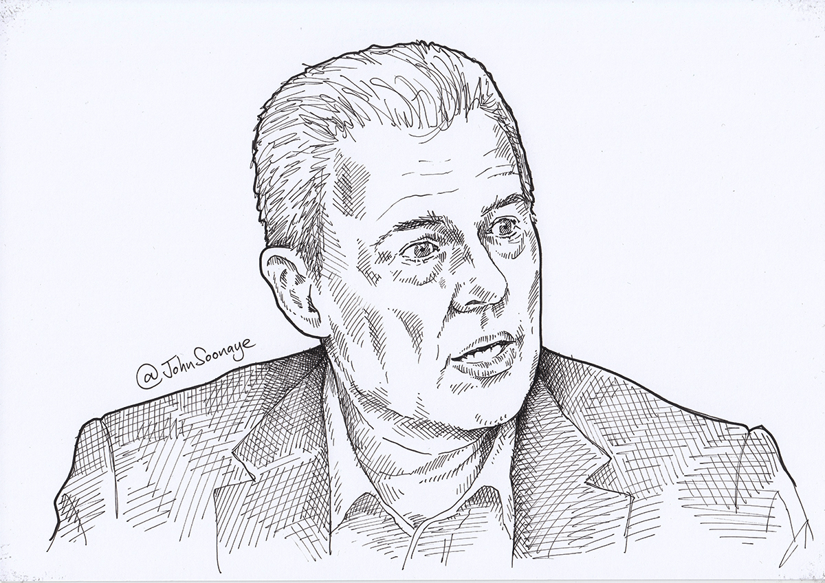 John Soonaye (@johnsoonaye) on Twitter photo It's Question Time again 2nite, so I will be doing my #JohnDrawsBBCQT live drawing challenge again! I'll draw someone 'notable' (π,πΏ or π) from the panel or audience & post it b4 the programme ends.
Last week, I drew Mark Serwotka.
#BBCQT #BBCQuestionTime <a href="/bbcquestiontime/">BBC Question Time</a> It's Question Time again 2nite, so I will be doing my #JohnDrawsBBCQT live drawing challenge again! I'll draw someone 'notable' (π,πΏ or π) from the panel or audience & post it b4 the programme ends.
Last week, I drew Mark Serwotka.
#BBCQT #BBCQuestionTime <a href="/bbcquestiontime/">BBC Question Time</a>