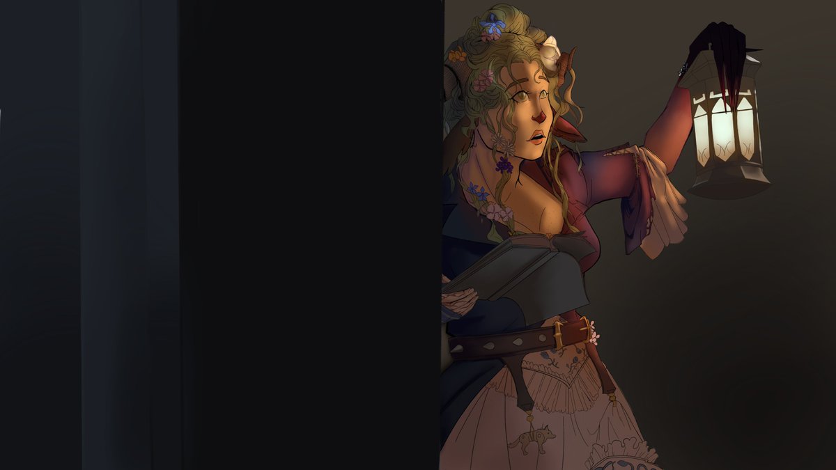 TachiRemmu's tweet image. Next one!!!
Always lovely to get more Bells Hells 🫶
#criticalrolefanart #criticalframes