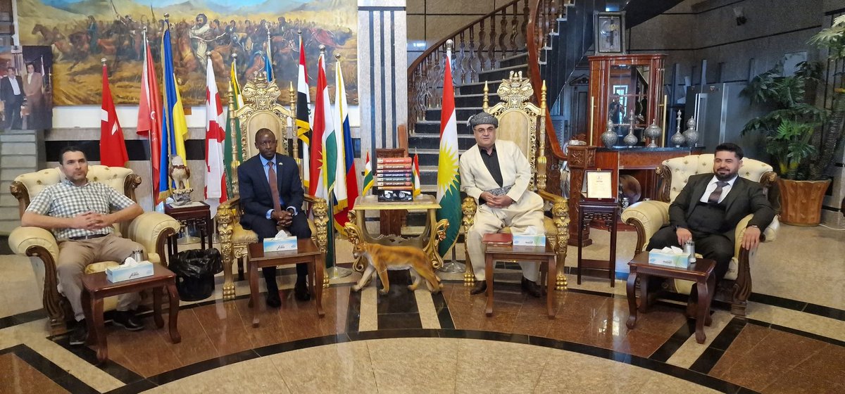 SEMITEGO's tweet image. Thursday Throwback: Reflecting on my inaugural official visit to Kurdistan, Iraq, which was an exceptional experience. I extend my sincere gratitude to Dr. Taha for his warm hospitality and meticulous arrangements that made the visit highly productive and memorable.