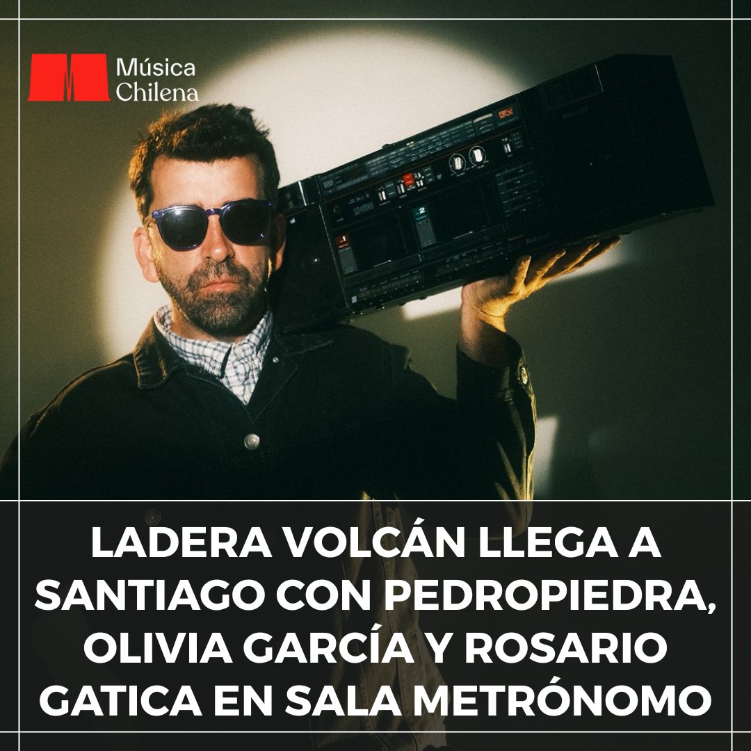 MusicaChilenaCL (@musicachilenacl) on Twitter photo Desde la cuenca del Lago Villarrica, Ladera Volcán presenta la cuarta edición de su Ciclo Invierno, esta vez con un concierto en Sala Metrónomo en Santiago el próximo viernes 11 de julio, con la música de <a href="/HPedropiedra/">Pedropiedra</a>, Olivia García y Rosario Gatica 🌋🎸
musicachilena.cl/v2/ladera-volc… Desde la cuenca del Lago Villarrica, Ladera Volcán presenta la cuarta edición de su Ciclo Invierno, esta vez con un concierto en Sala Metrónomo en Santiago el próximo viernes 11 de julio, con la música de <a href="/HPedropiedra/">Pedropiedra</a>, Olivia García y Rosario Gatica 🌋🎸
musicachilena.cl/v2/ladera-volc…