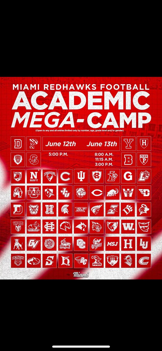 MylesHowze (@howzemyles) on Twitter photo I will be at <a href="/MiamiOHFootball/">Miami Football</a> camp tomorrow at the 3:00 P.M. session ready to compete!! <a href="/Coachjpatton/">James Patton</a> <a href="/Coach_MFox/">Michael Fox</a> <a href="/Aspirationsgym/">C.Vaughn@Aspirations</a> <a href="/TrinityHSFB/">Trinity HS Football</a> I will be at <a href="/MiamiOHFootball/">Miami Football</a> camp tomorrow at the 3:00 P.M. session ready to compete!! <a href="/Coachjpatton/">James Patton</a> <a href="/Coach_MFox/">Michael Fox</a> <a href="/Aspirationsgym/">C.Vaughn@Aspirations</a> <a href="/TrinityHSFB/">Trinity HS Football</a>