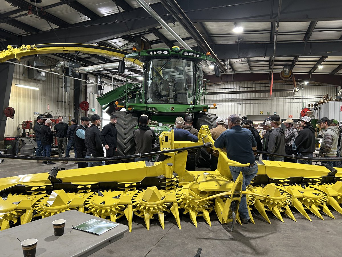 Chopping season will be her before we know it! Thanks to all the owners that joined us for clinics this week to learn how to get the most out of their John Deere machines!