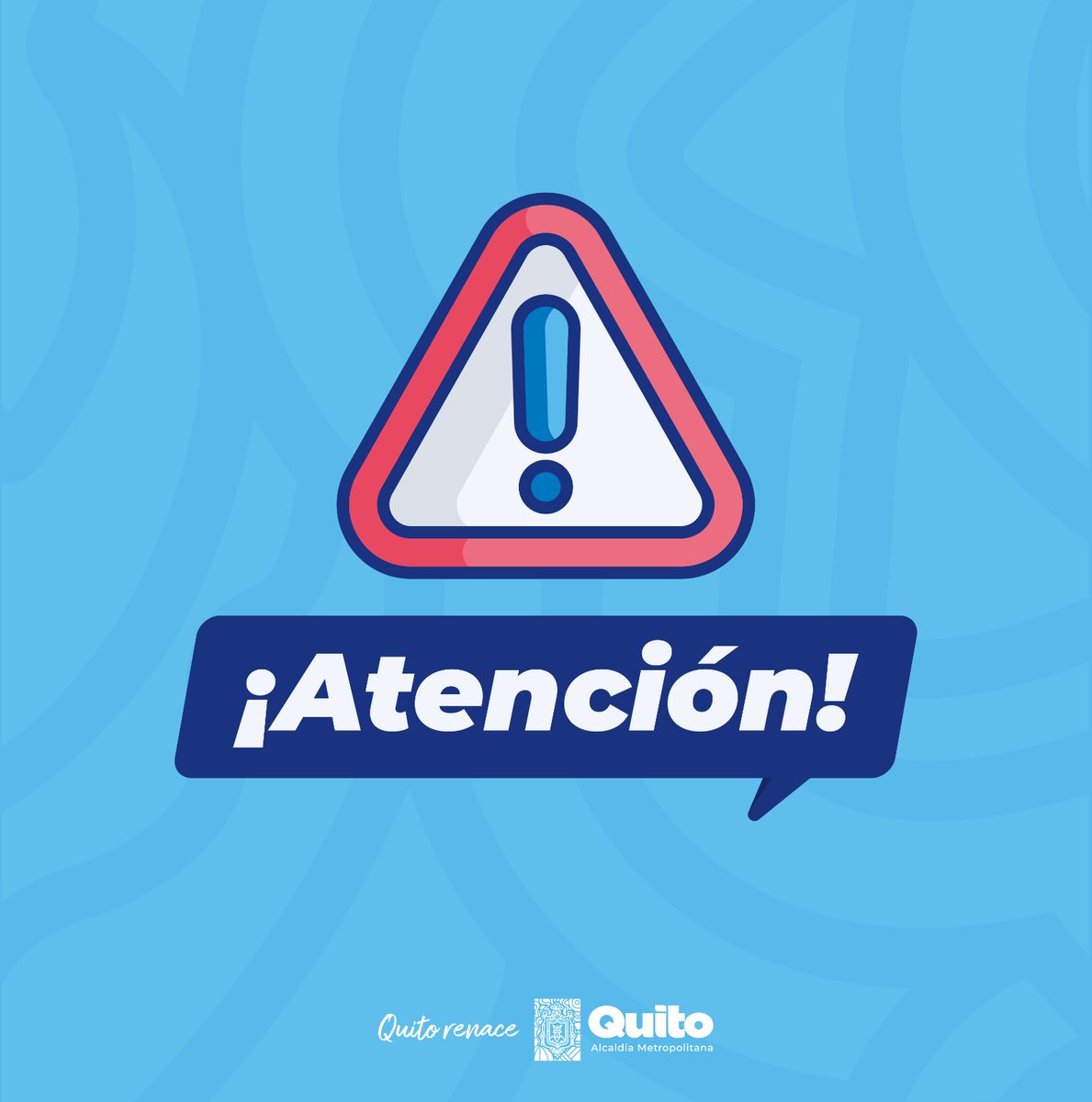 #CierreVialQuito | Por vehículo averiado.

📍 Sector: Intercambiador
🛣️ Lugar: av. Interoceánica 
🚧 Cierre: carril derecho en sentido noroccidente.

⚠️ Con precaución
 ☀ #QuitoRenace