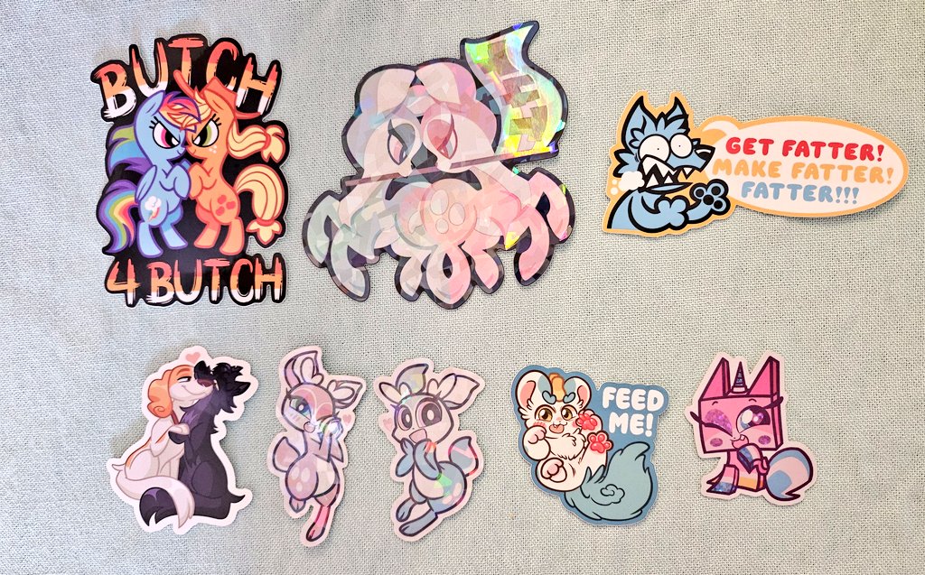 Some new stickers I'll be debuting there! 👀