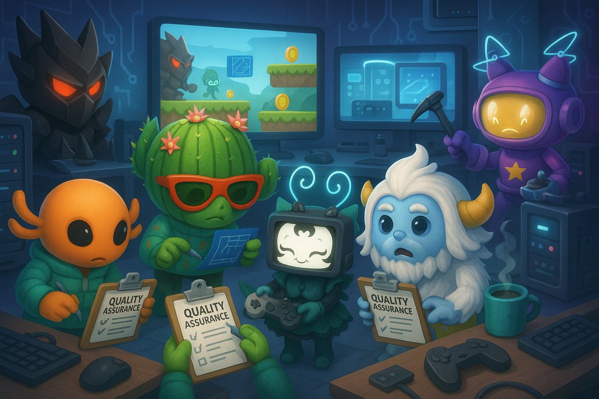 Who said mixing up the frequency is a bad thing?  

Showtime TOMORROW!  Join us as we host guests Rick and Daria (QA Lead)!  

Bring your questions, bring your hype, but most importantly - bring your support.  See you there!

x.com/i/spaces/1rmxP…

<a href="/PlayImpostors/">Impostors</a> <a href="/elliotrades/">EllioTrades</a>