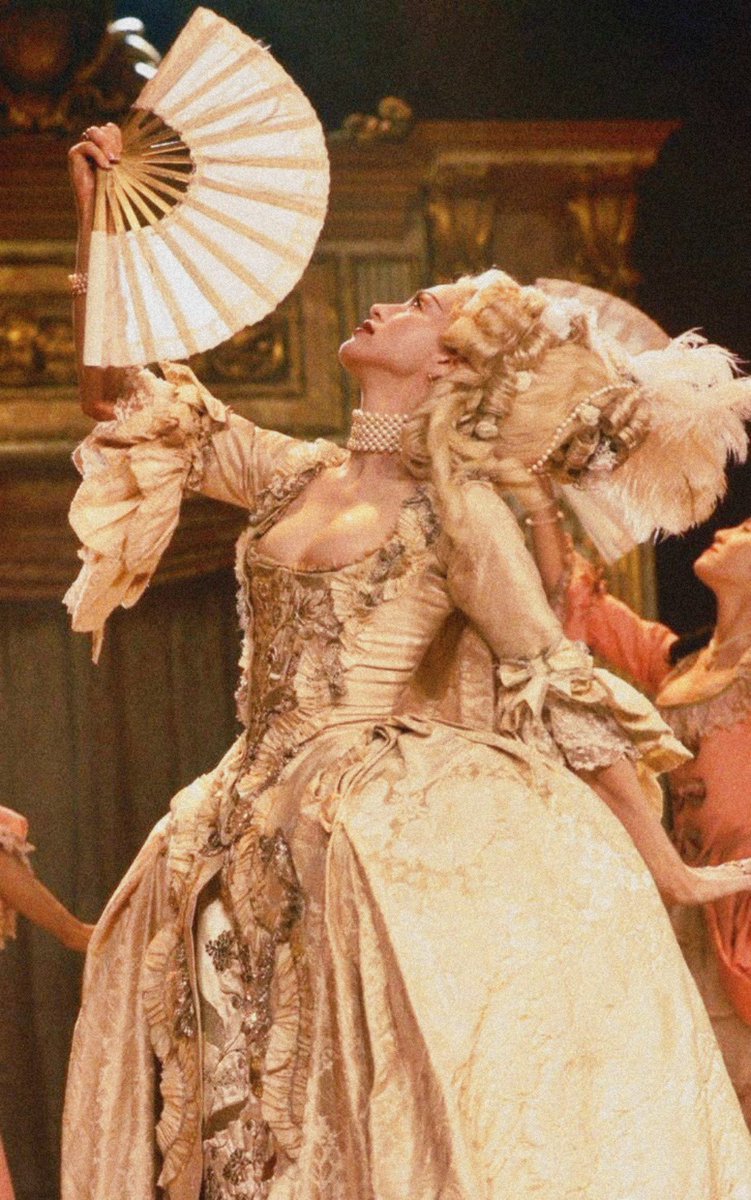 Madonna performing as Marie Antoinette, 1990