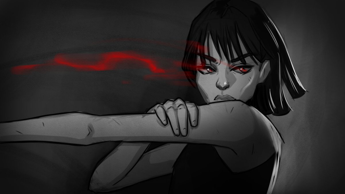 Sketch! I'm fighting my way through art block x.x
#art #sketch #drawing #artmoots