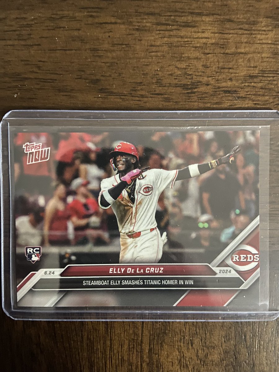 Shoutout <a href="/fytpass/">FYTPass</a> and <a href="/LongLostNFT/">Long Lost</a> for the giveaway. Got my <a href="/Reds/">Cincinnati Reds</a> baseball and Elly De La Cruz card today!