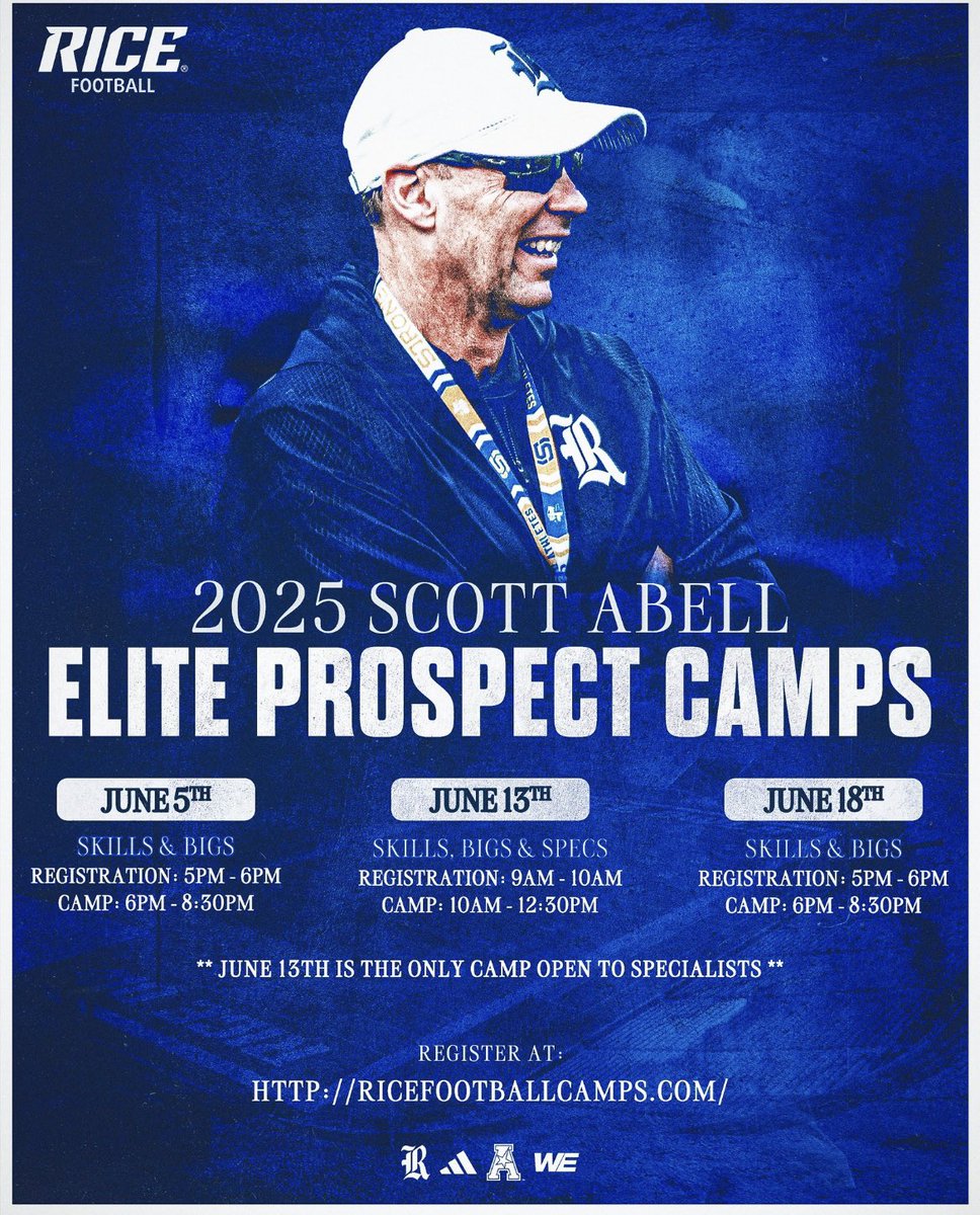 Samuel Wright III (@sam_wright2026) on Twitter photo I will be at <a href="/RiceFootball/">Rice Football</a> camp tomorrow! I’m excited to showcase my skills and training I put in this off season ‼️ <a href="/CoachKay713/">Jon Kay</a> <a href="/coachdhicks/">Coach Hicks</a> <a href="/PaetowFootball/">Paetow Football</a> <a href="/CoachLDS/">L.D. STALLINGS</a> <a href="/charlie_ayro/">Coach Ayro</a> I will be at <a href="/RiceFootball/">Rice Football</a> camp tomorrow! I’m excited to showcase my skills and training I put in this off season ‼️ <a href="/CoachKay713/">Jon Kay</a> <a href="/coachdhicks/">Coach Hicks</a> <a href="/PaetowFootball/">Paetow Football</a> <a href="/CoachLDS/">L.D. STALLINGS</a> <a href="/charlie_ayro/">Coach Ayro</a>
