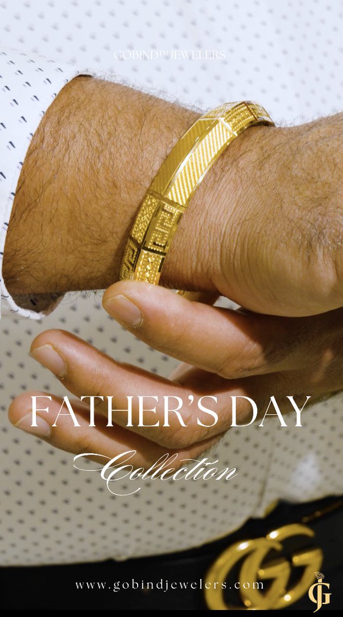June 15th. find the perfect gift for him at our luxurious showroom! 

#Desi #Fresno #gobindjewelers