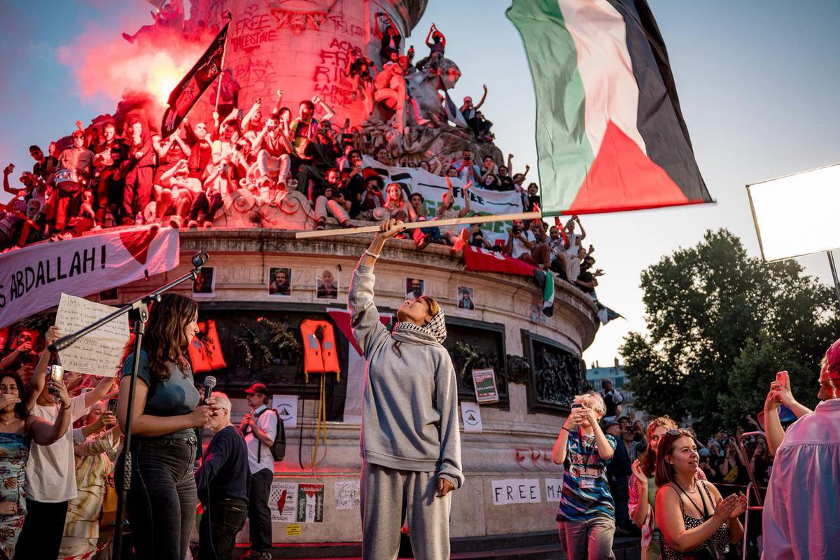 Emma Fourreau (@emma_frr) on Twitter photo « Il y aura autant de bateaux que nécessaire pour briser le blocus à Gaza ! »
<a href="/RimaHas/">Rima Hassan</a> ⛵️ ⛵️ ⛵️ « Il y aura autant de bateaux que nécessaire pour briser le blocus à Gaza ! »
<a href="/RimaHas/">Rima Hassan</a> ⛵️ ⛵️ ⛵️