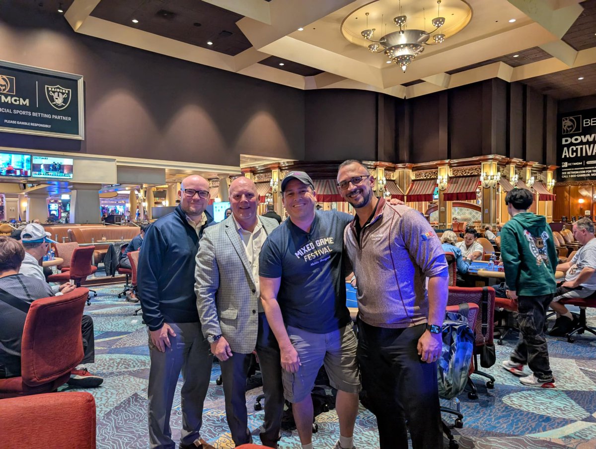 Some of the best on Poker at the Mixed Game Festival today.