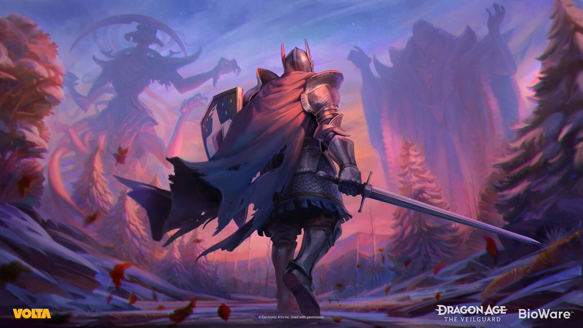 Volta released these pieces of art they worked on for Dragon Age Veilguard and it slaps so hard.

Illustrations - artstation.com/artwork/0l28e4

Environments - artstation.com/artwork/AZWKkV

Characters - artstation.com/artwork/zxNoQ4

Tilesets - artstation.com/artwork/8Baybq