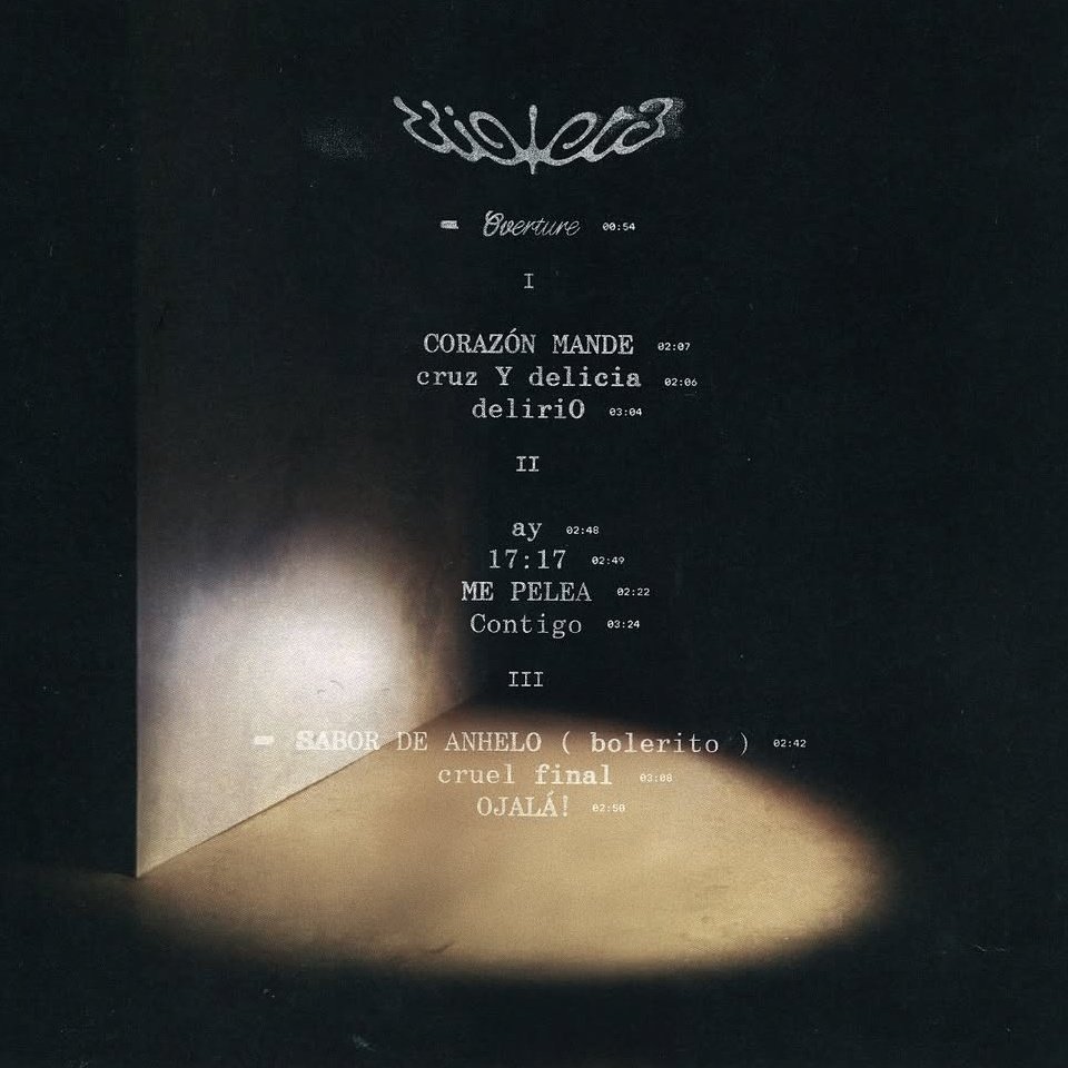 vissidvioleta23's tweet image. 'VIOLETA' el álbum debut de @HFVioleta ya se encuentra en todas las plataformas.
🖤🖤🖤🖤🖤
Escuchalo aquí: violeta.lnk.to/VIOLETA