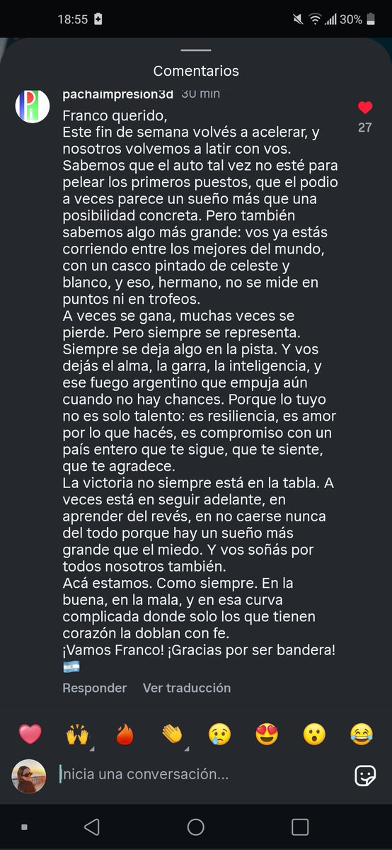 nextofranco's tweet photo. alguien le comentó esto en ig a franco y es tan 😭😭😭 https://t.co/eeQtsH9jyl