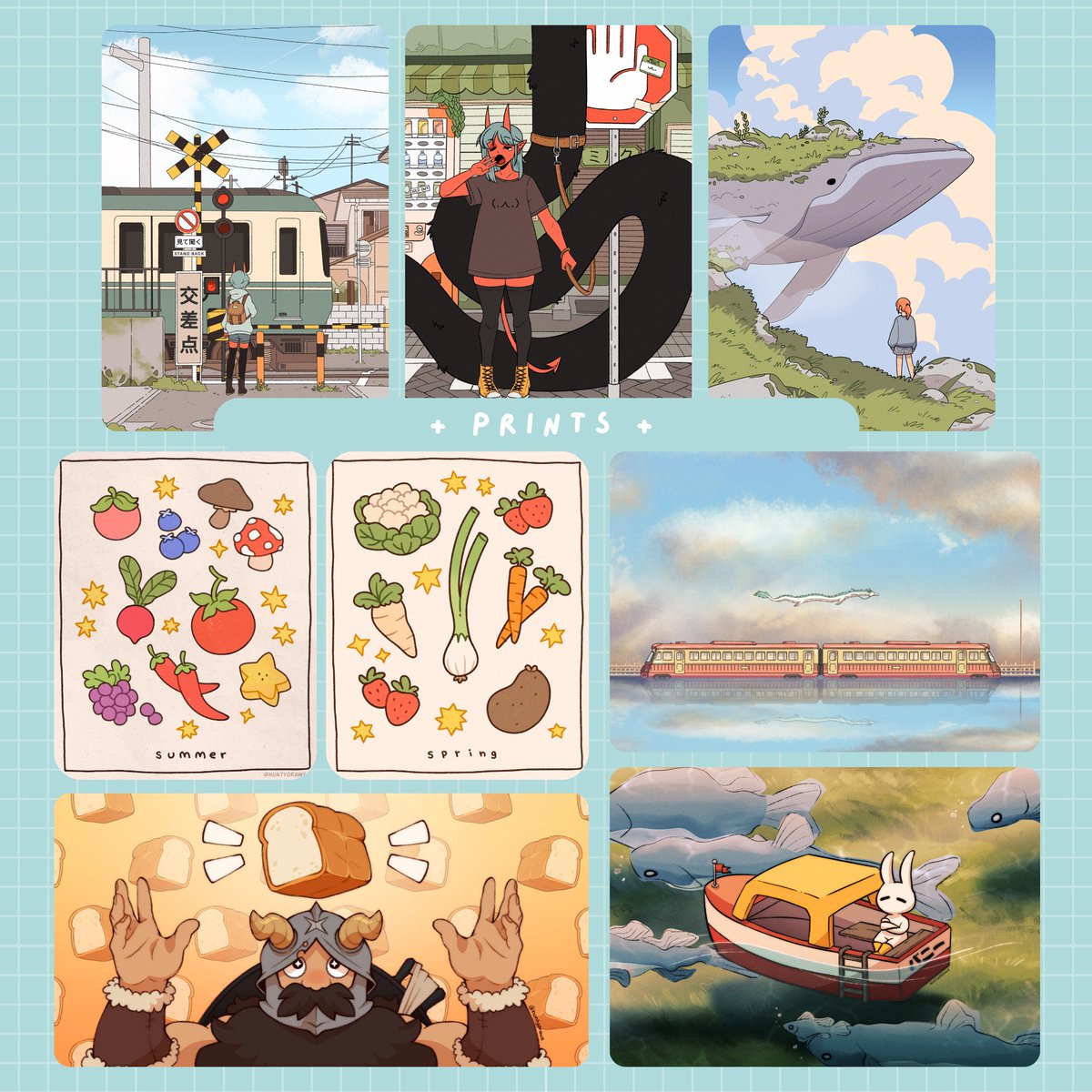 HuntyDraws's tweet photo. ⭐️STORE OPEN⭐️

My Etsy store is now LIVE! Lots of cool stickers, keychains, prints and notepads

Incredibly excited to share this with you all ✨

🔗 https://t.co/KYHJqbCrsw https://t.co/qIWWuaFV60