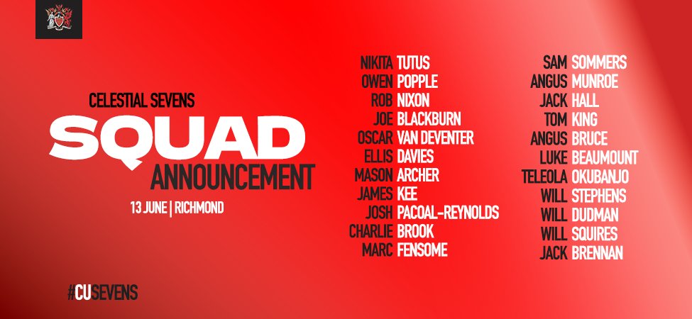 7s SQUAD

Our Cardiff Mens teams to play in the Celestial 7s at Richmond RFC for BUCS Sport.
