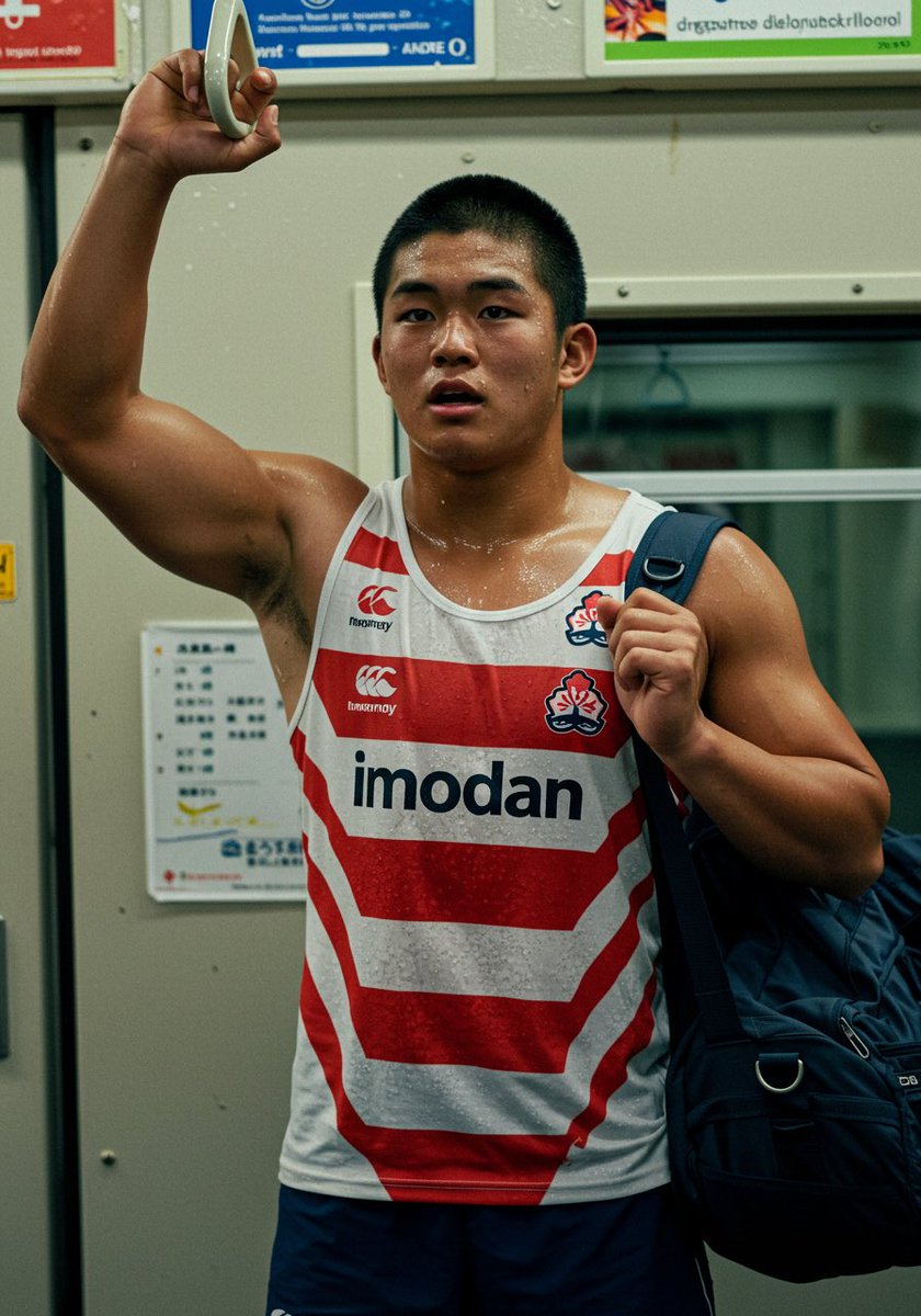 おはようございまあああす！
#AIart #AI男子 #体育会系男子