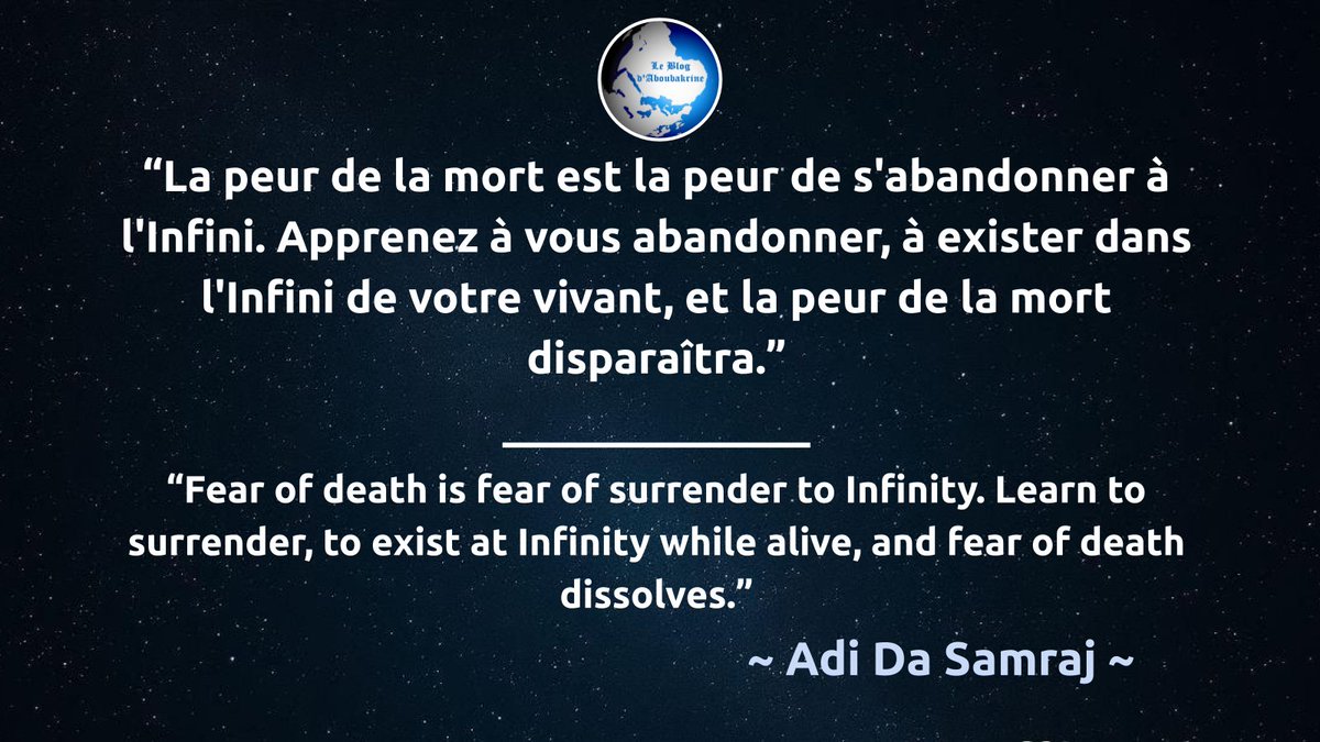 KanThread's tweet image. Apprenez à vous abandonner à l&apos;infini, et la peur de la mort disparaît. Vivez votre vie comme si elle était éternelle, et la liberté sera votre plus grand trésor. 💫 #motivation #developpementpersonnel #liberté #univers #energie