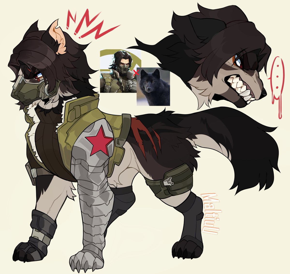 winter soldier 
(he's never beating the wolf allegations)
 #MarvelRivals