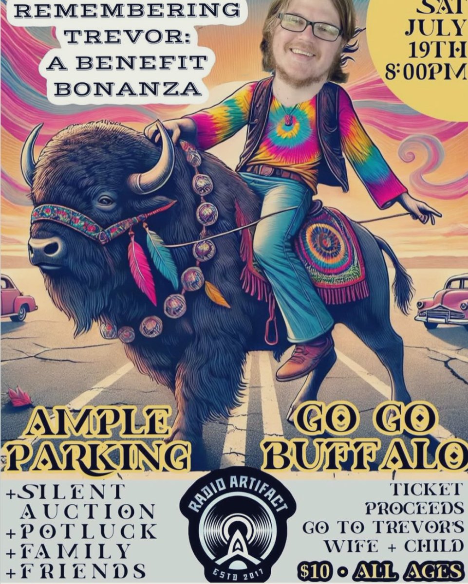 For our comrade. For our friend. For our amigo. 

July 19th <a href="/RadioArtifact/">Radio Artifact</a> with our good old buddies in #AmpleParking.