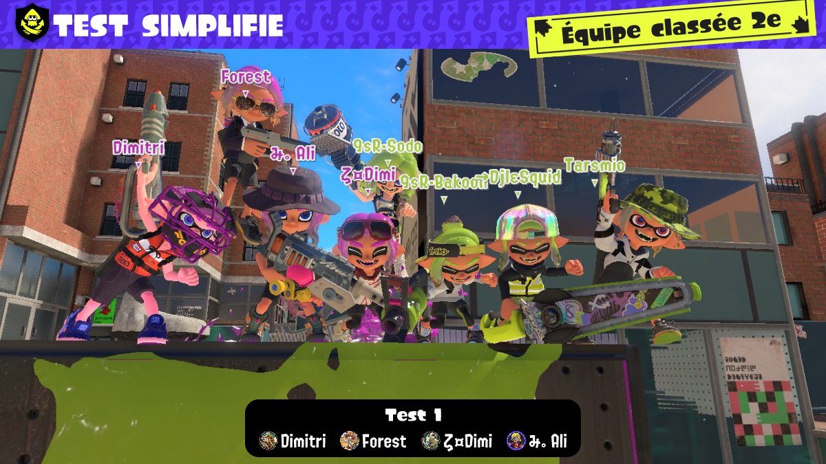 Dimitri (@dmtr_splatoon) on Twitter photo Un grand merci à <a href="/SRetributionSp3/">SilentRetribution</a> pour nous avoir aidé sur quelques tests avec l'Organisation de Tournois en mode automatique ! 🙏🏼 Un grand merci à <a href="/SRetributionSp3/">SilentRetribution</a> pour nous avoir aidé sur quelques tests avec l'Organisation de Tournois en mode automatique ! 🙏🏼