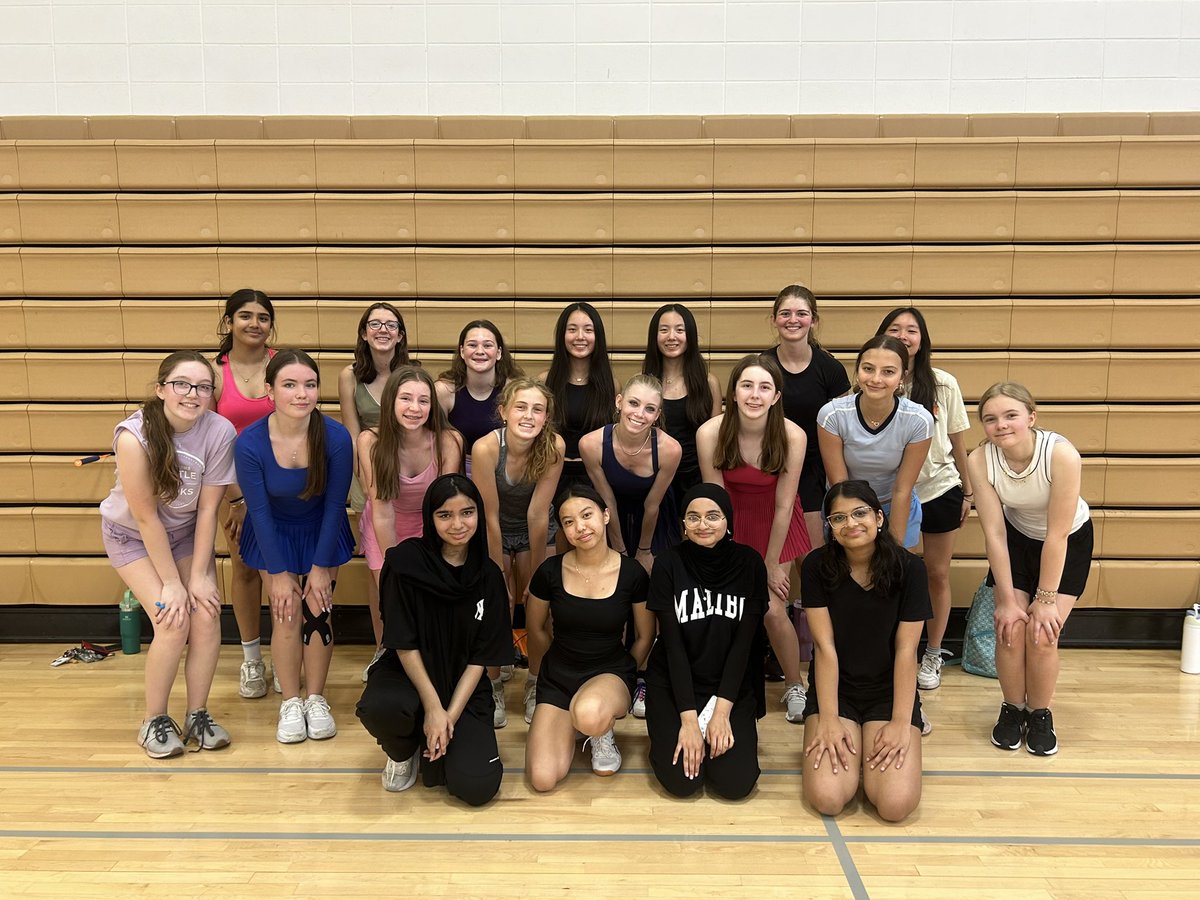Don’t be fooled by our monochrome attire - the East gym was all rainbows and sunshine for our first “Tournament Thursday” of badminton summer camp. Excited to watch this great group of athletes get better by the day. 👏🏸👏😎👏