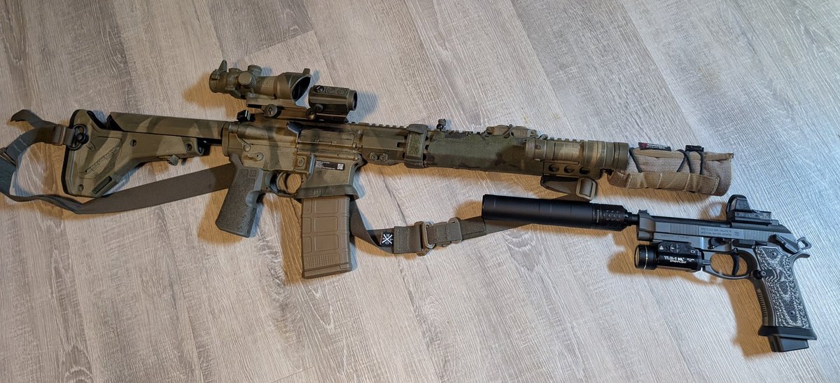 n7nar0sis's tweet image. Everyone is posting cans.
As a dude that had two strokes last year, and was unable to shoot due to concussion, I can indeed confirm cans are PPE and enable me to shoot again without becoming lightheaded and nearly passing out.
Deregulate suppressors, now.