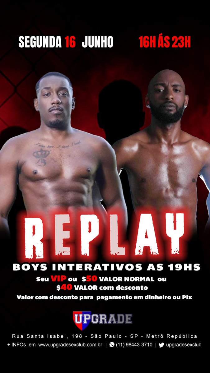 Upgrade Sex Club (@upgradesxclub) on Twitter photo Nosso fim de semana vai ser gostoso pra caralhoooo...
Sex: OPEN BOYS
Sab: TESTOSTERONA
Dom: ELITE BOYS
Seg: REPLAY
Com os deliciosos <a href="/boyVicttor/">VICTTOR</a> <a href="/Tedbluebear/">Ted Blue Bear 70K 🧸💙</a> <a href="/Dante_Greco_/">Dante Greco</a> <a href="/RogeriodotaduSp/">mascaradodotadusp</a> <a href="/oxefilipe_/">Phill</a> <a href="/Xxxraphaxx/">XxZanoneXx 🔞🎥🔥</a> <a href="/Mr_Felixxx/">Felix</a> <a href="/BobWillian_/">Bob Willian 8️⃣0️⃣k</a>
upgradesexclub.com.br Nosso fim de semana vai ser gostoso pra caralhoooo...
Sex: OPEN BOYS
Sab: TESTOSTERONA
Dom: ELITE BOYS
Seg: REPLAY
Com os deliciosos <a href="/boyVicttor/">VICTTOR</a> <a href="/Tedbluebear/">Ted Blue Bear 70K 🧸💙</a> <a href="/Dante_Greco_/">Dante Greco</a> <a href="/RogeriodotaduSp/">mascaradodotadusp</a> <a href="/oxefilipe_/">Phill</a> <a href="/Xxxraphaxx/">XxZanoneXx 🔞🎥🔥</a> <a href="/Mr_Felixxx/">Felix</a> <a href="/BobWillian_/">Bob Willian 8️⃣0️⃣k</a>
upgradesexclub.com.br