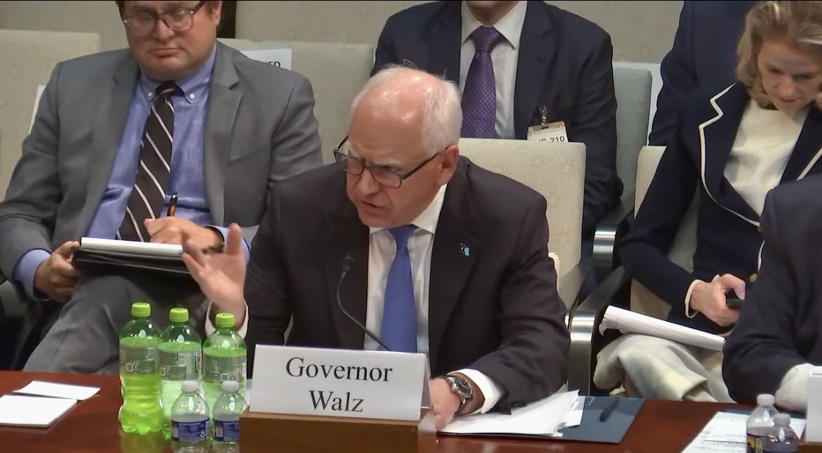 Governor Tim Walz tweet media