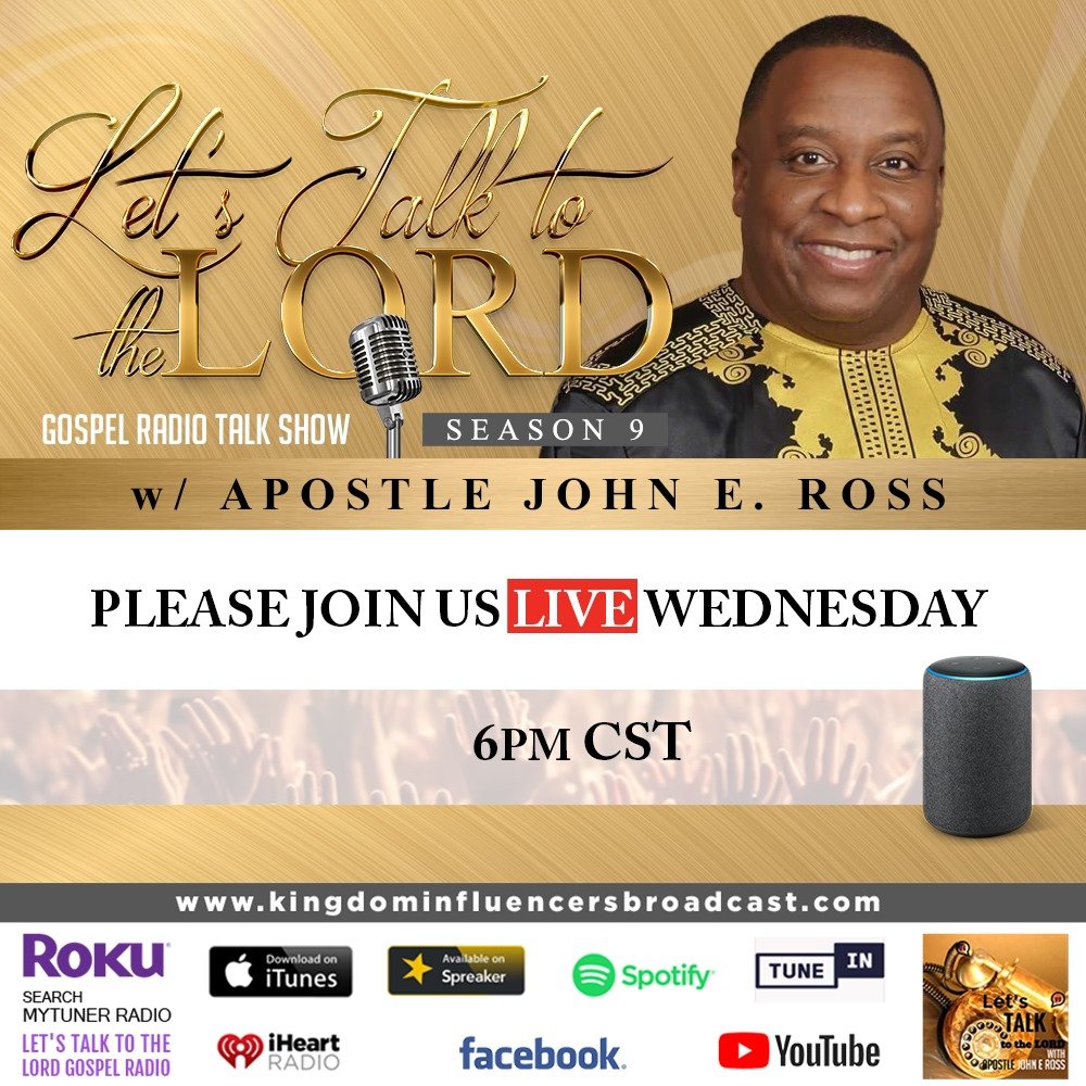 KellMusicLov3rz's tweet photo. #LetsTalkToTheLord with host @RossApostle
Sundays 12-3 on https://t.co/b88K0pE6IP
Sundays @ 4pm EST on https://t.co/nbhYqKii42
Sundays @ 8PM EST on https://t.co/uLtAa5P2o3
Tune in! https://t.co/bByeV1boSn https://t.co/bByeV1boSn