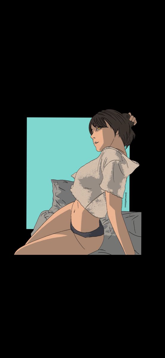 Michaelldraws's tweet photo. Irene https://t.co/n7hVt9z5ld