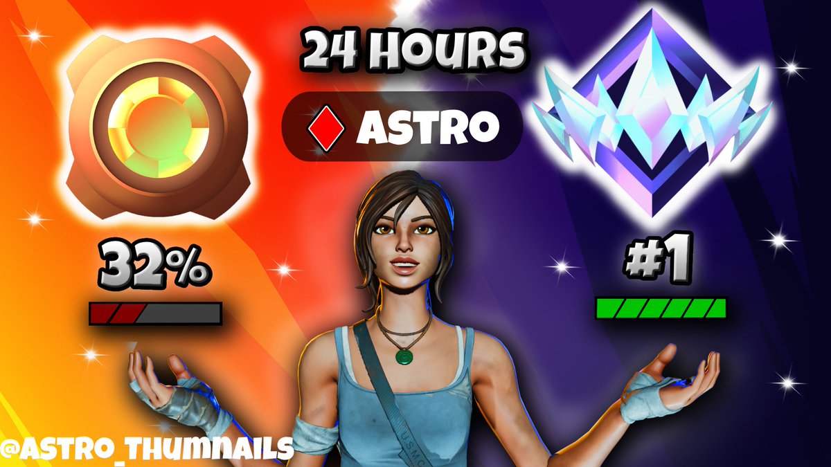 AstroThumbnail's tweet image. Bronze to Ranked Thumbnail🌵
Like and Retweet!♻️👀
Any support is appreciated🙏🩶