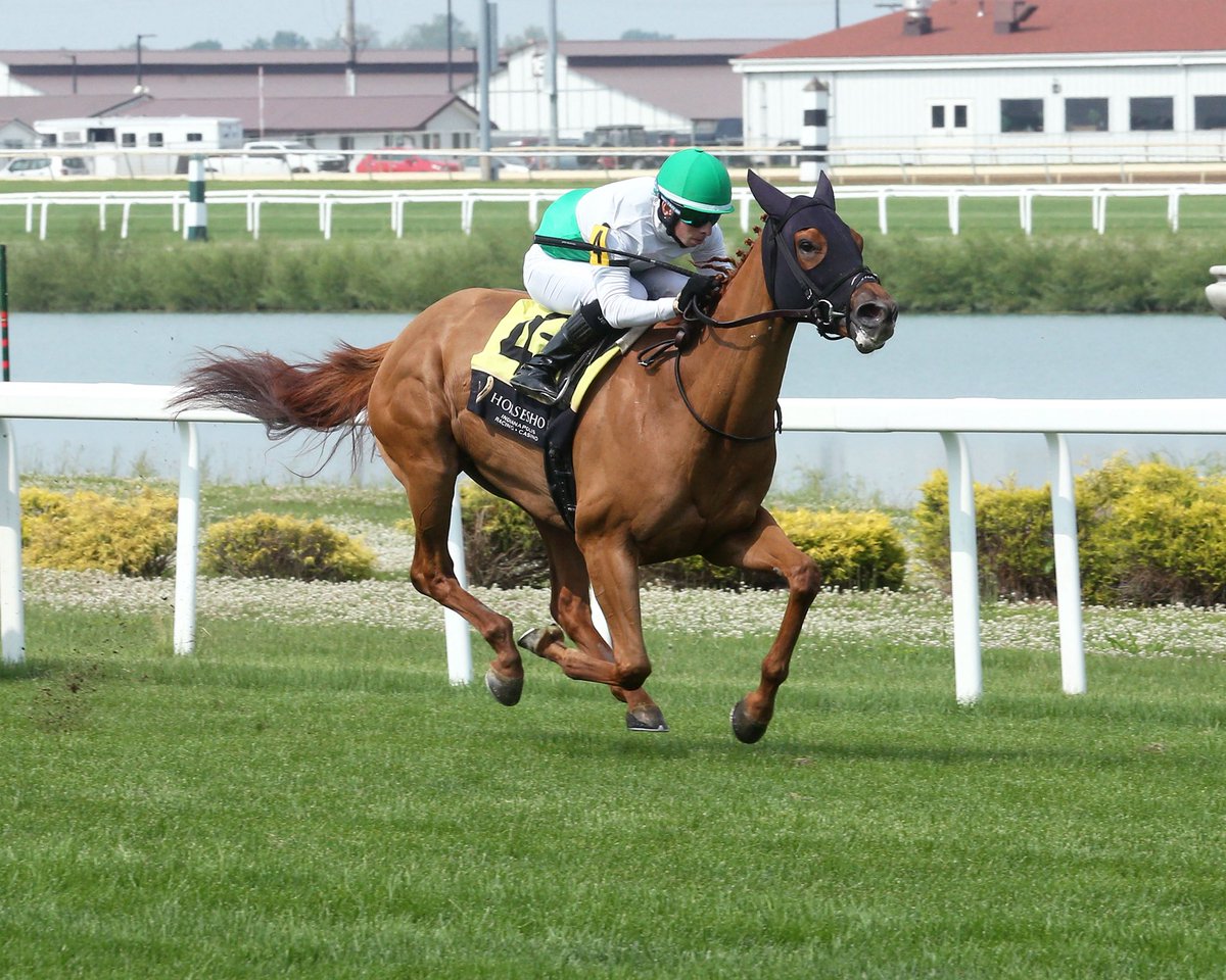 John G. Dooley (@johngdooley) on Twitter photo A total of $2.29M wagered on the Thursday card <a href="/HSIndyRacing/">Horseshoe Indianapolis Race Course</a>. AMBAYA (Ghostzapper) winning her bow at 12/1 with <a href="/Gav_Ashton/">Gavin Ashton</a> for <a href="/ThomasStables/">Jonathan Thomas Racing Stables</a> and Augustin Stables in Maiden Fillies Mile. The $0.50 Late Pick 5 paid $20,075.45. #FeelTheThunder A total of $2.29M wagered on the Thursday card <a href="/HSIndyRacing/">Horseshoe Indianapolis Race Course</a>. AMBAYA (Ghostzapper) winning her bow at 12/1 with <a href="/Gav_Ashton/">Gavin Ashton</a> for <a href="/ThomasStables/">Jonathan Thomas Racing Stables</a> and Augustin Stables in Maiden Fillies Mile. The $0.50 Late Pick 5 paid $20,075.45. #FeelTheThunder