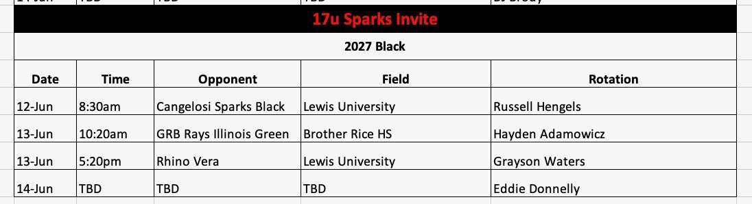 I will be pitching tomorrow at Brother Rice 10:20 am