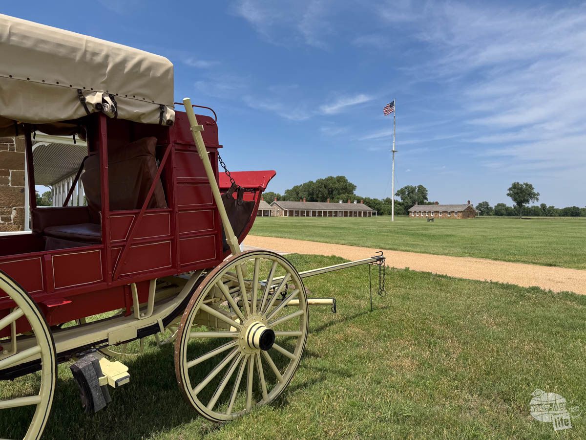 Kansas is chock-full of history, like the Santa  Fe Trail and Fort  Larned, one of the frontier forts along the trail. This site tells the story of life on the Plains, including the lives of the famed Buffalo Soldiers, who were stationed here.

#FindYourPark #ToTheStarsKS