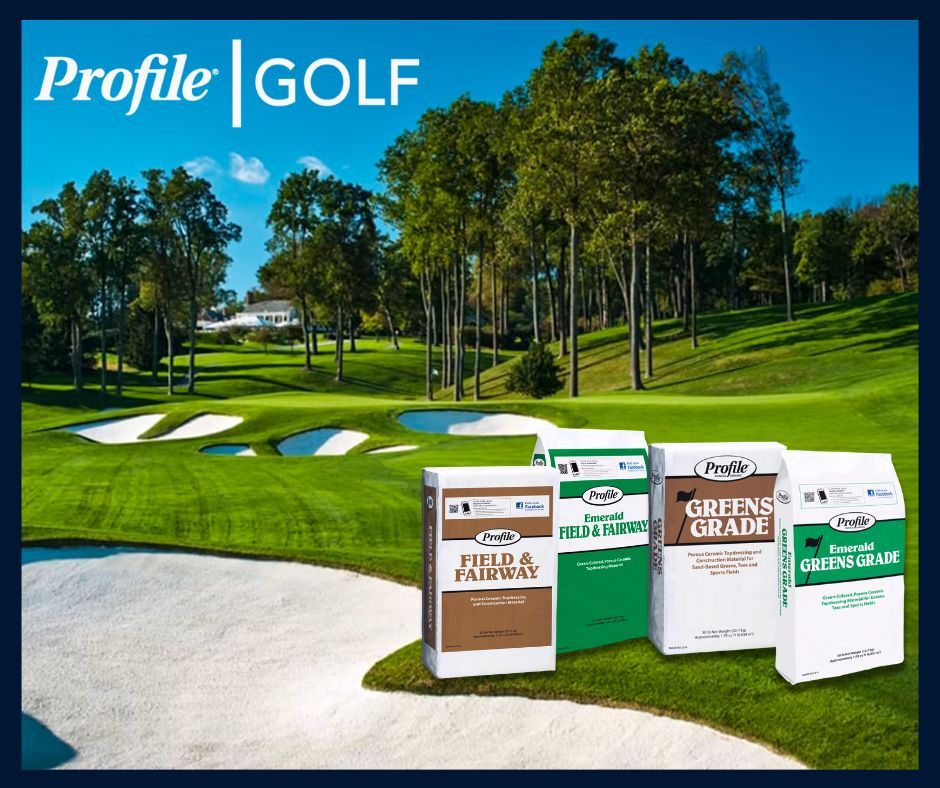 ProfileGolf's tweet image. Profile Golf 's portfolio is proof that we have the solution to amend native soils. It provides a better balance of air and water in the rootzone for heathier turf and better rooting.
Visit profilegolf.com ⛳🏌️