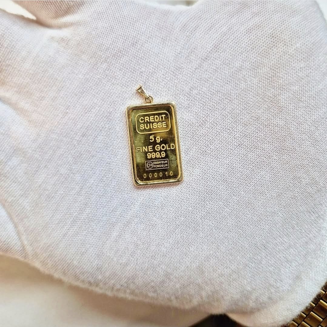 InvestorCrate's tweet image. Wearable gold bullion. Does anyone have any rings, necklaces, or anything like this?

#goldnecklace #goldring
