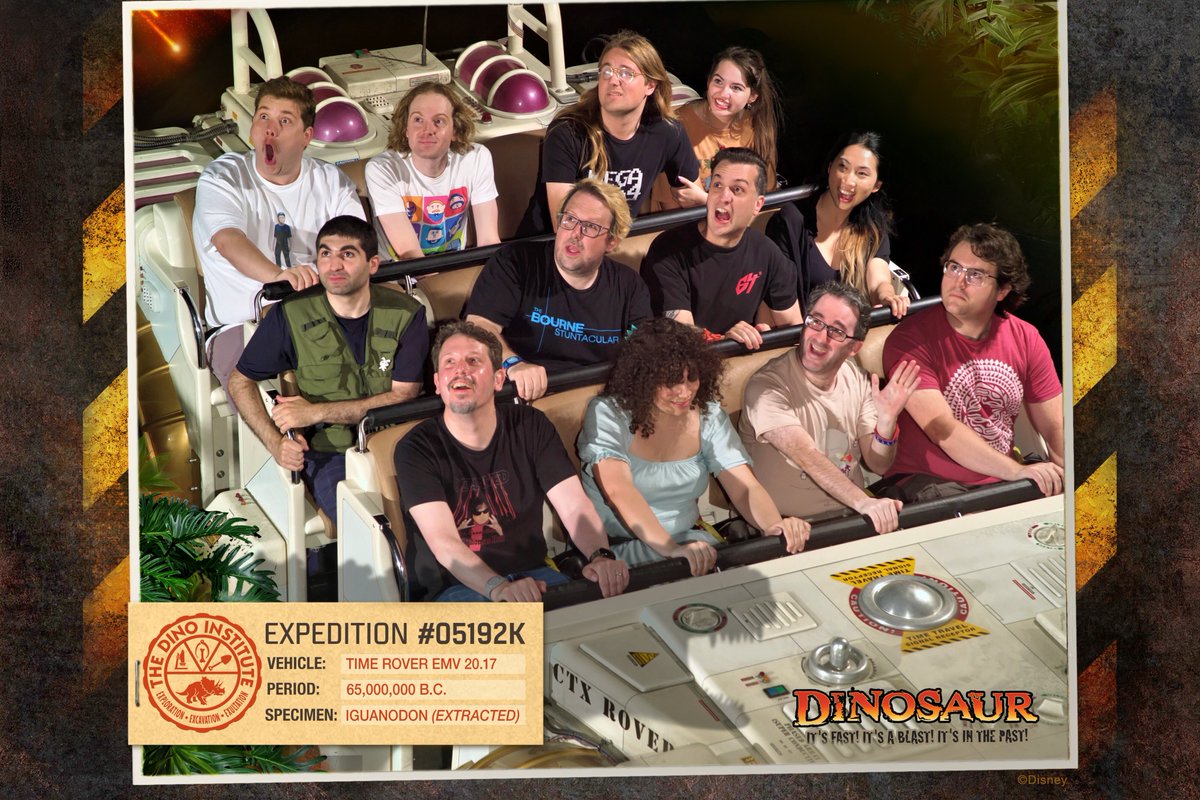 Thanks to everyone who came to our meetup at Animal Kingdom! I’m sorry that we didn’t get a photo with everyone (just one maxed out vehicle full of Dinosaur seekers is all we have) but I’ll post a video with more of you soon. SIVAKO!!