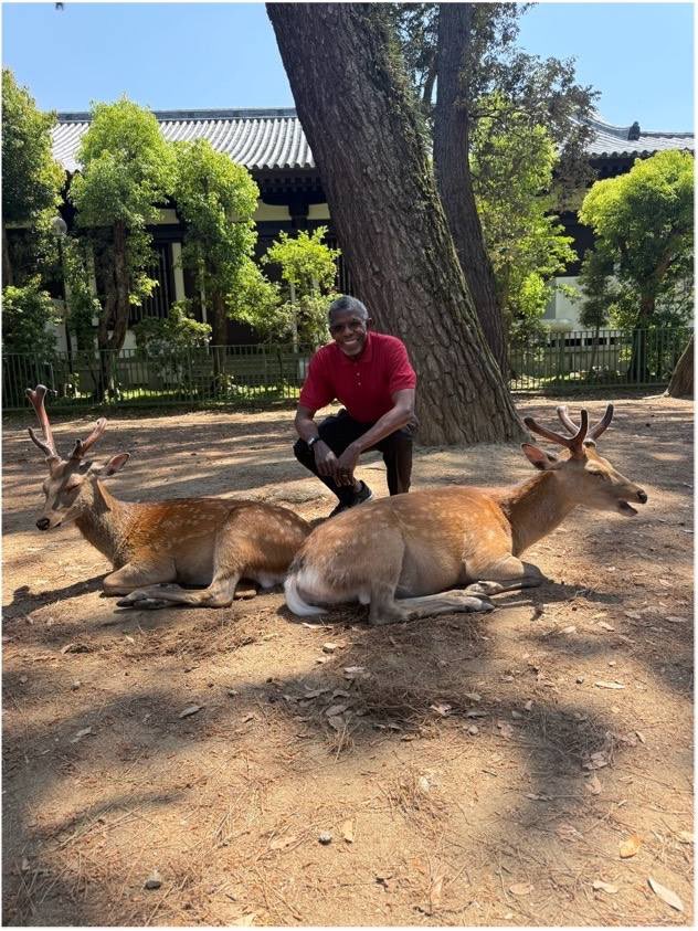 Special honor for Dr. Abel! He traveled to Nara, Japan to deliver the prestigious Keith Reimer Distinguished Lecture at the International Society for Heart Research World Congress. His talk explored new metabolic mechanisms behind heart failure. Read more: uclahs.fyi/43EpkTu