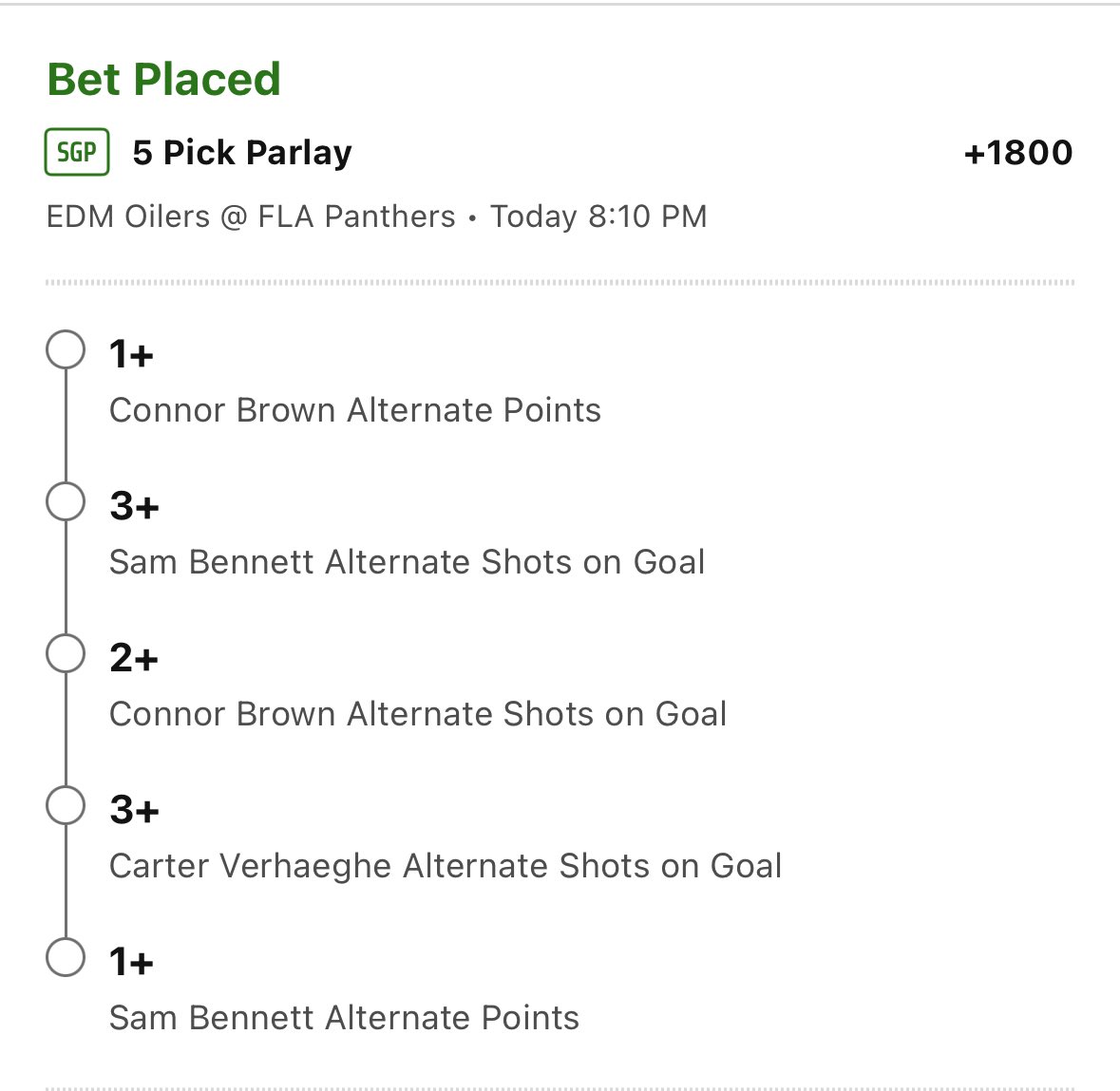POINTS &amp; SHOTS 🏒