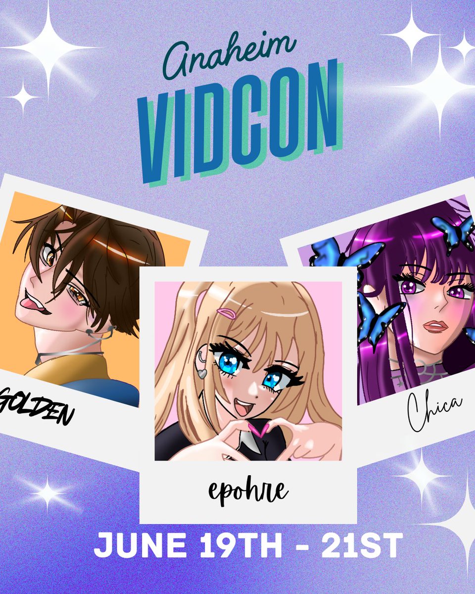 ItsssPRIZMA's tweet photo. WHO'S READY FOR VIDCON?
We are attending @VidCon 2025! If you're around, come say hi! 

Follow us on YouTube for IRL Livestreams and Vlogs coming next week <3 https://t.co/WnO0zo54eM