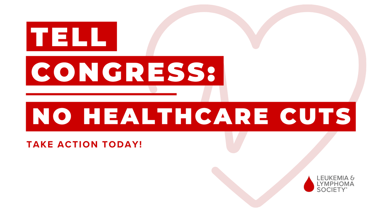 The Senate is considering a bill that would not only lead to 16 million people losing their health coverage but also result in increased treatment costs for nearly all blood cancer patients. Urge your Senators to protect patients ⬇️ 
advocacy.lls.org/a/medicaid-sen…
#NoHealthcareCuts