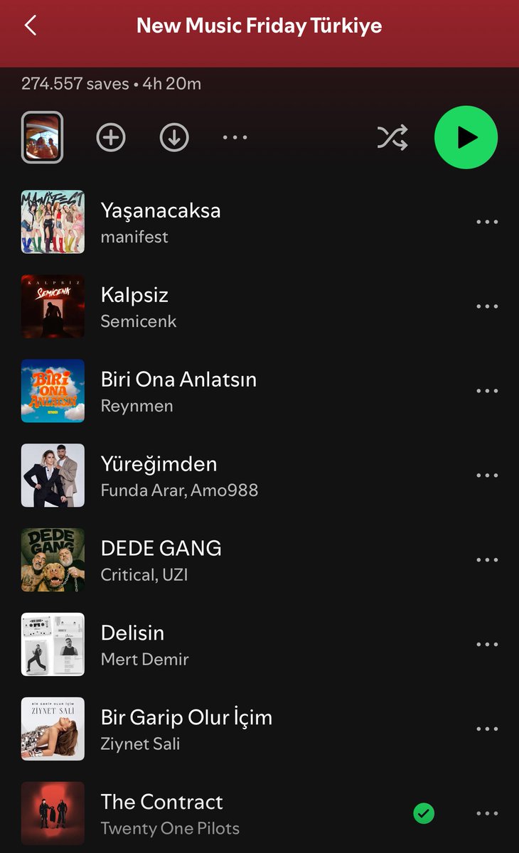 .<a href="/twentyonepilots/">twenty one pilots</a> “New Music Friday Türkiye” listesine girdi!