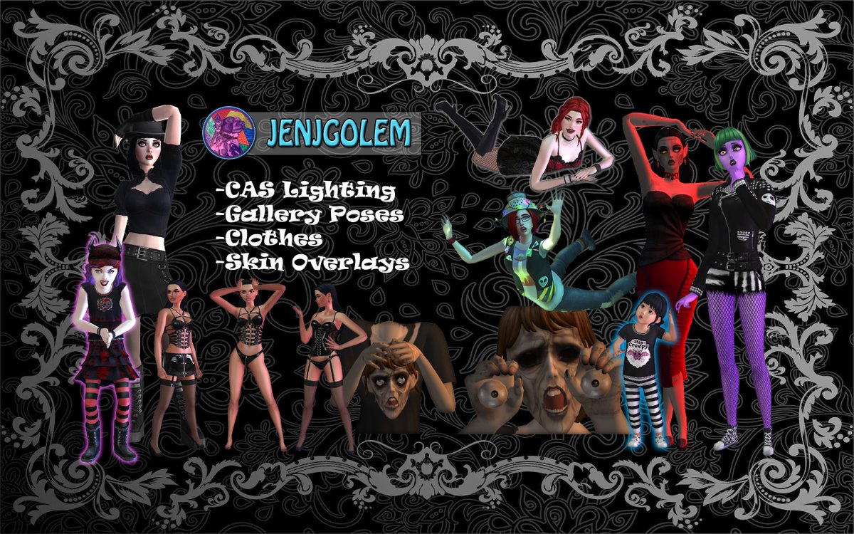 Just a little peek of some of the stuff on my Sims website. All my mods, poses, and lighting are free. jenjgolem.weebly.com#/
#TheSims