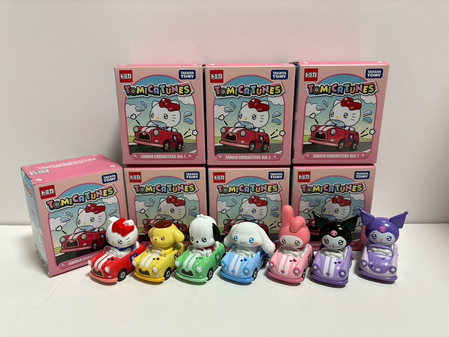 サンリオ　トミカ　ドリームトミカ SANRIO CHARACTERS Dream Tomica Sanrio Characters Collection 4 / mini car x6 in