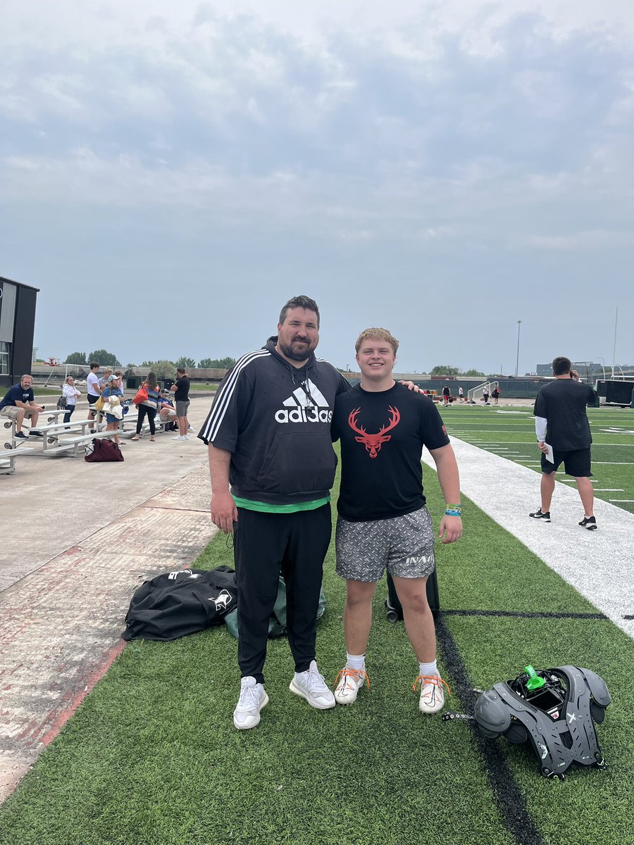 OwenSisson's tweet image. Had a good camp @UNDfootball, had a great time in Grand Forks and loved the competition! @TrevorOlson62 @Tyson_Mav @IsaacFruechte14 @Coach_SchmidtE